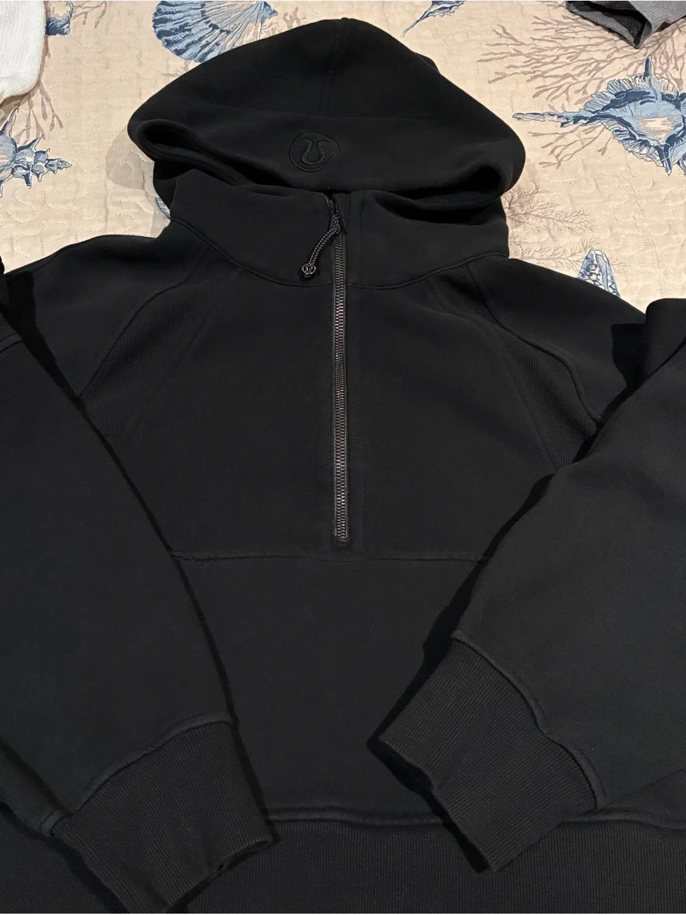lululemon athletica Black Half-Zip Hoodie - Picture 2 of 5
